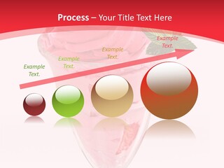 Yoghurt Eating Sweet PowerPoint Template