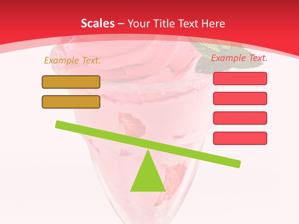Yoghurt Eating Sweet PowerPoint Template