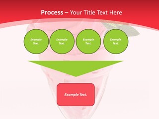 Yoghurt Eating Sweet PowerPoint Template