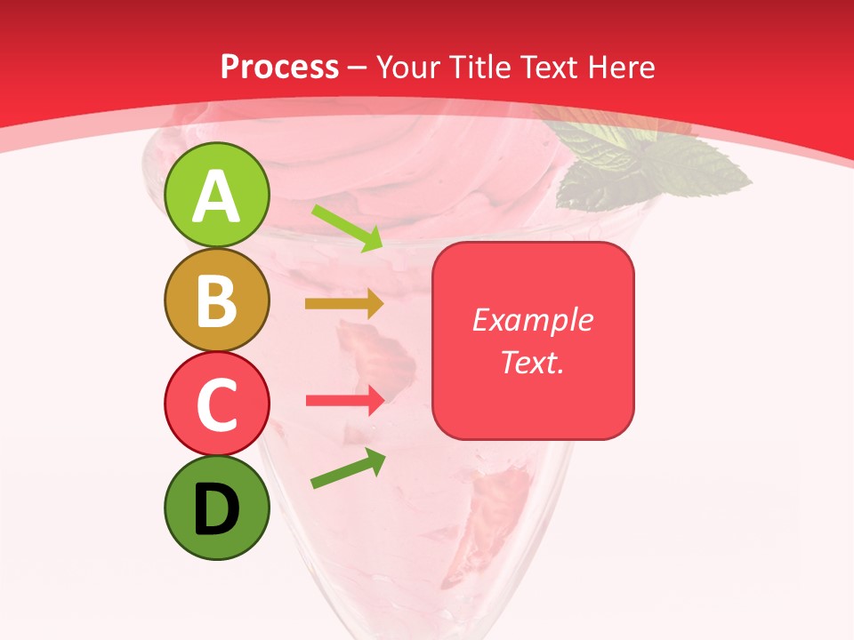 Yoghurt Eating Sweet PowerPoint Template