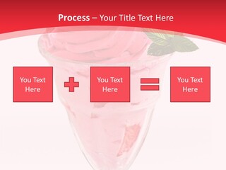 Yoghurt Eating Sweet PowerPoint Template