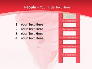 Yoghurt Eating Sweet PowerPoint Template