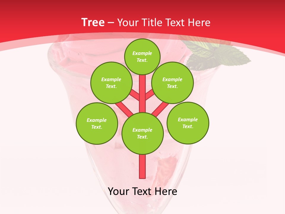 Yoghurt Eating Sweet PowerPoint Template