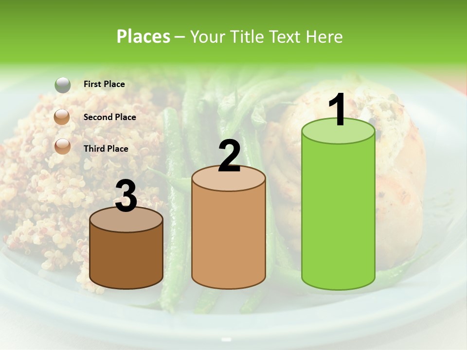 Goat Cheese Dinner Beans PowerPoint Template