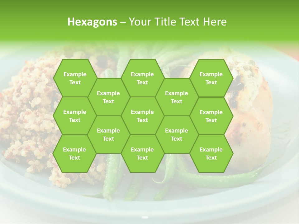 Goat Cheese Dinner Beans PowerPoint Template