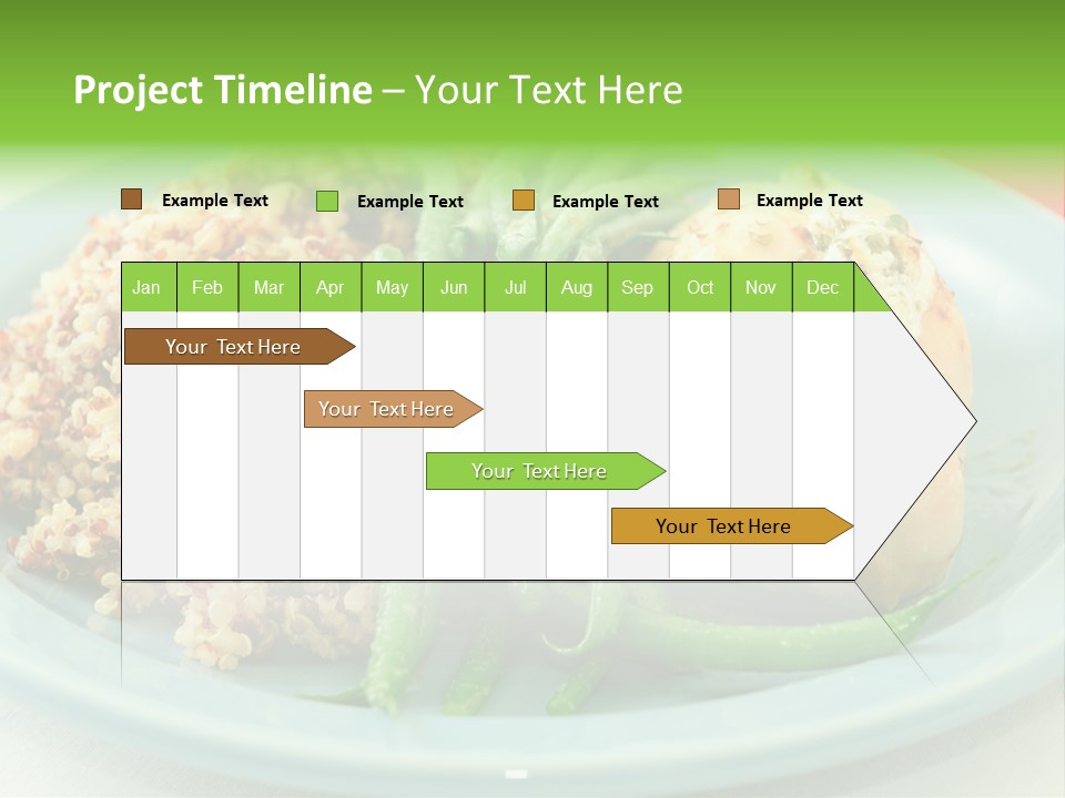 Goat Cheese Dinner Beans PowerPoint Template