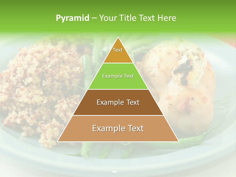 Goat Cheese Dinner Beans PowerPoint Template