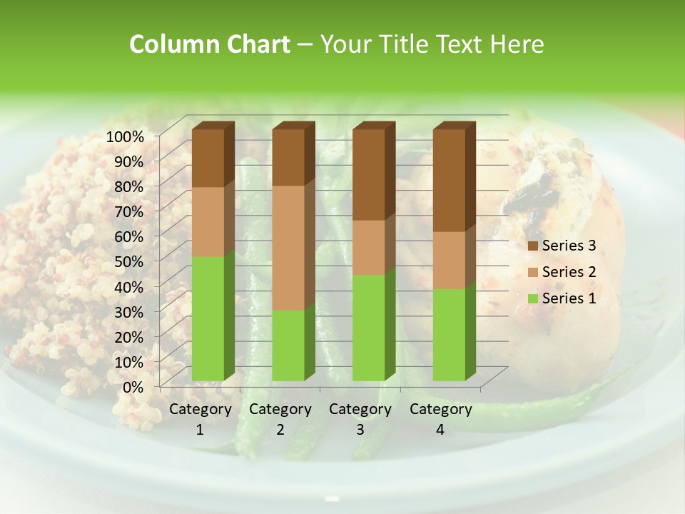 Goat Cheese Dinner Beans PowerPoint Template