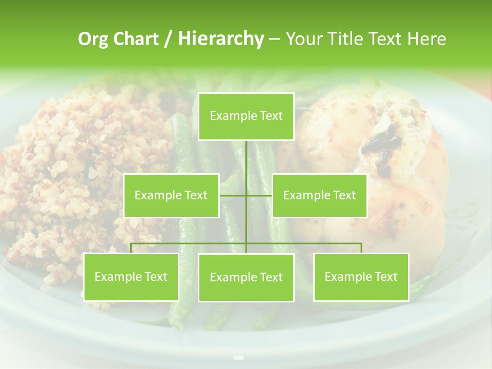 Goat Cheese Dinner Beans PowerPoint Template