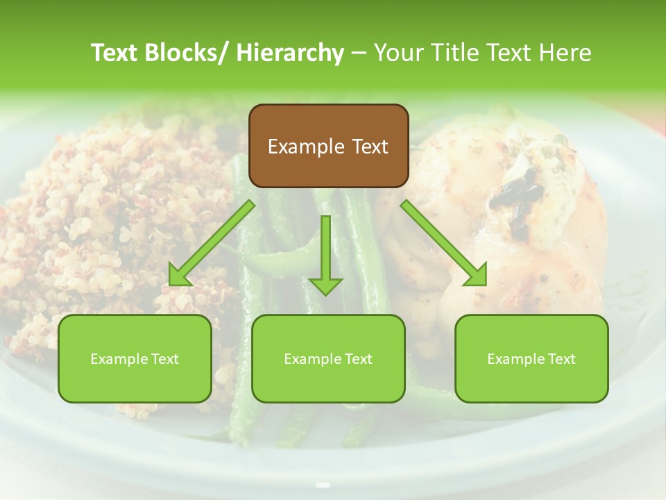 Goat Cheese Dinner Beans PowerPoint Template