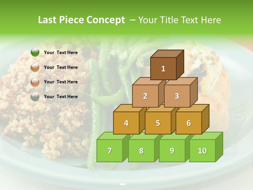Goat Cheese Dinner Beans PowerPoint Template