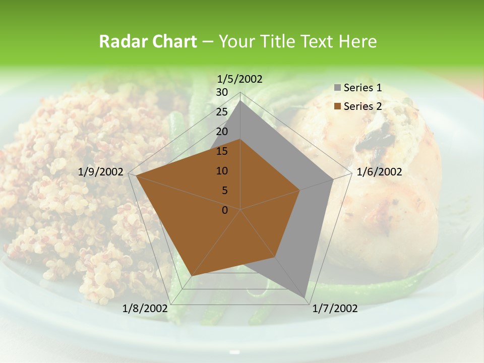 Goat Cheese Dinner Beans PowerPoint Template