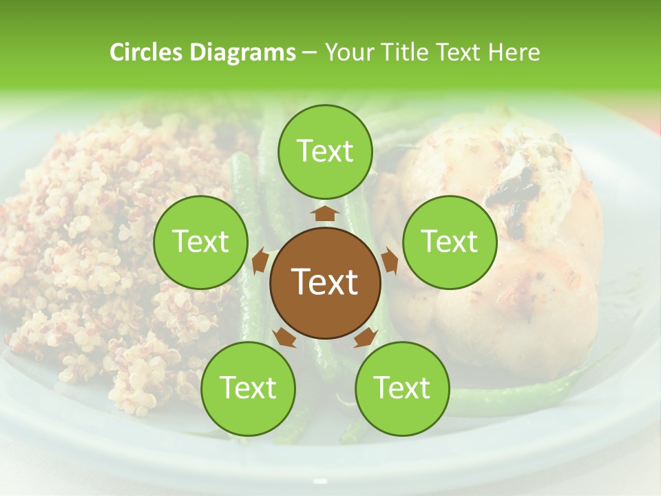 Goat Cheese Dinner Beans PowerPoint Template