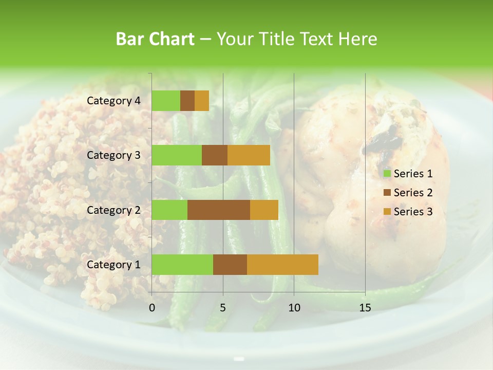 Goat Cheese Dinner Beans PowerPoint Template