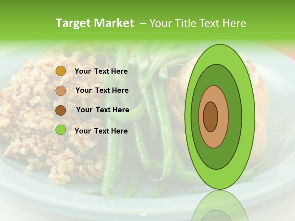 Goat Cheese Dinner Beans PowerPoint Template