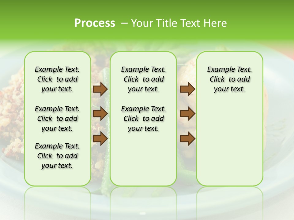 Goat Cheese Dinner Beans PowerPoint Template