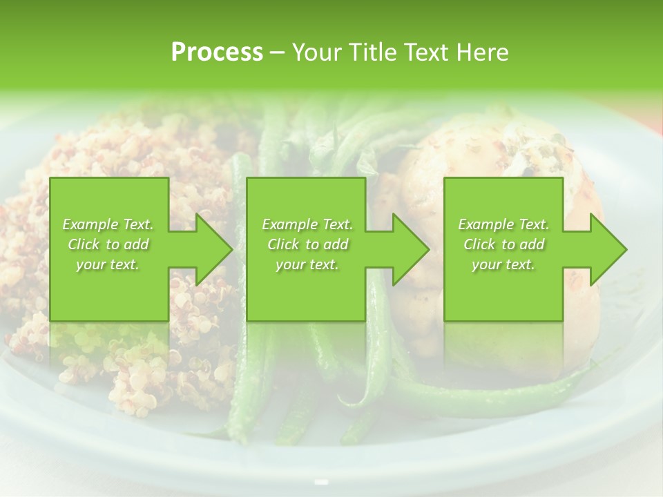 Goat Cheese Dinner Beans PowerPoint Template