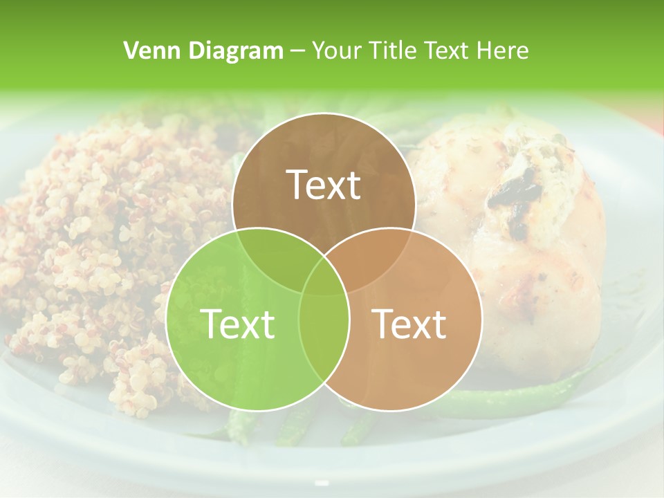 Goat Cheese Dinner Beans PowerPoint Template