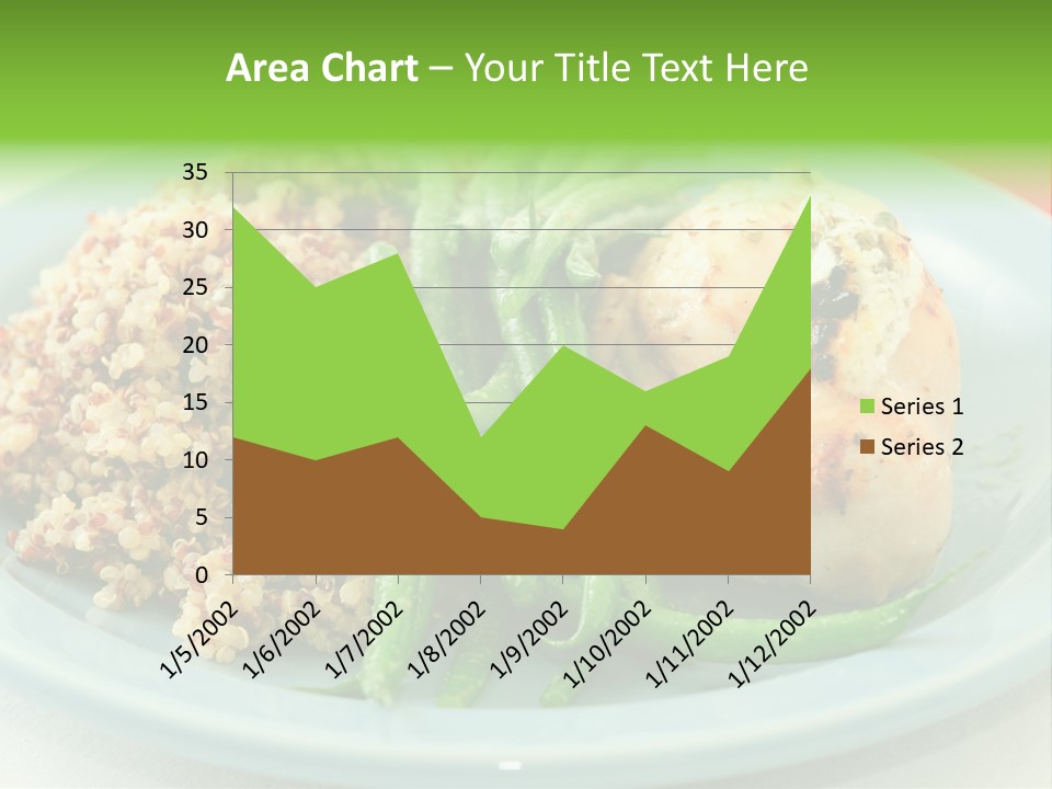 Goat Cheese Dinner Beans PowerPoint Template