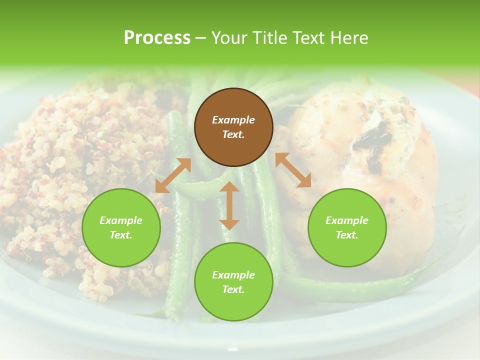 Goat Cheese Dinner Beans PowerPoint Template