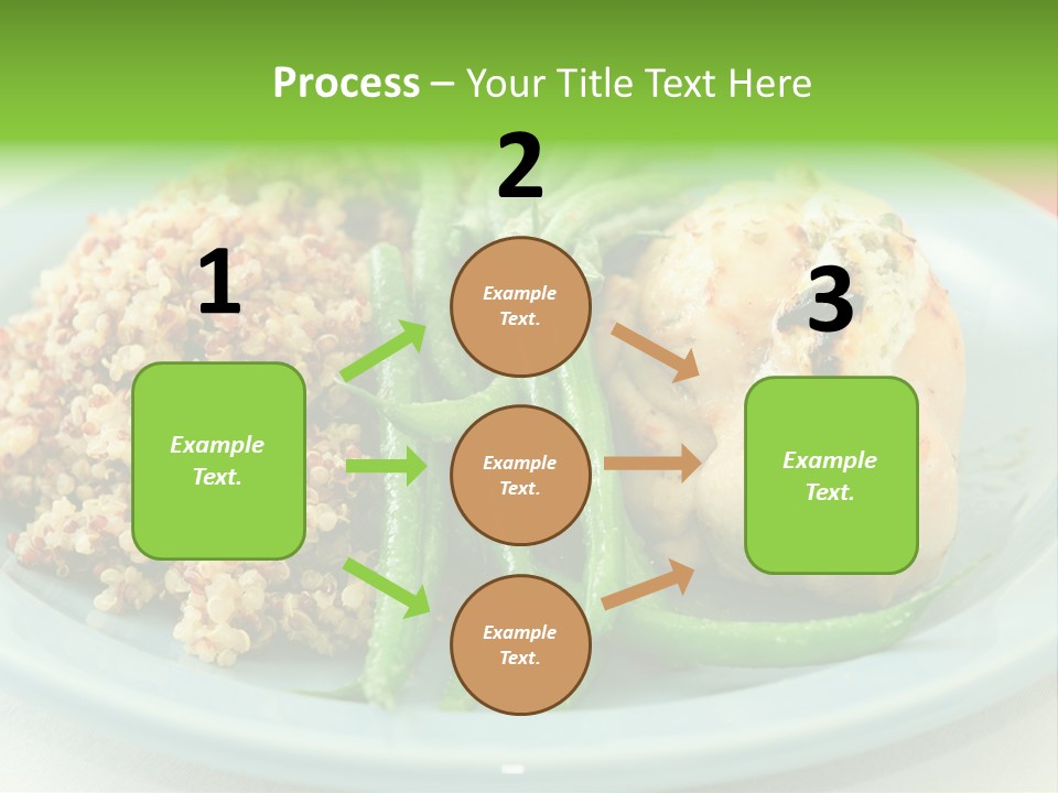 Goat Cheese Dinner Beans PowerPoint Template