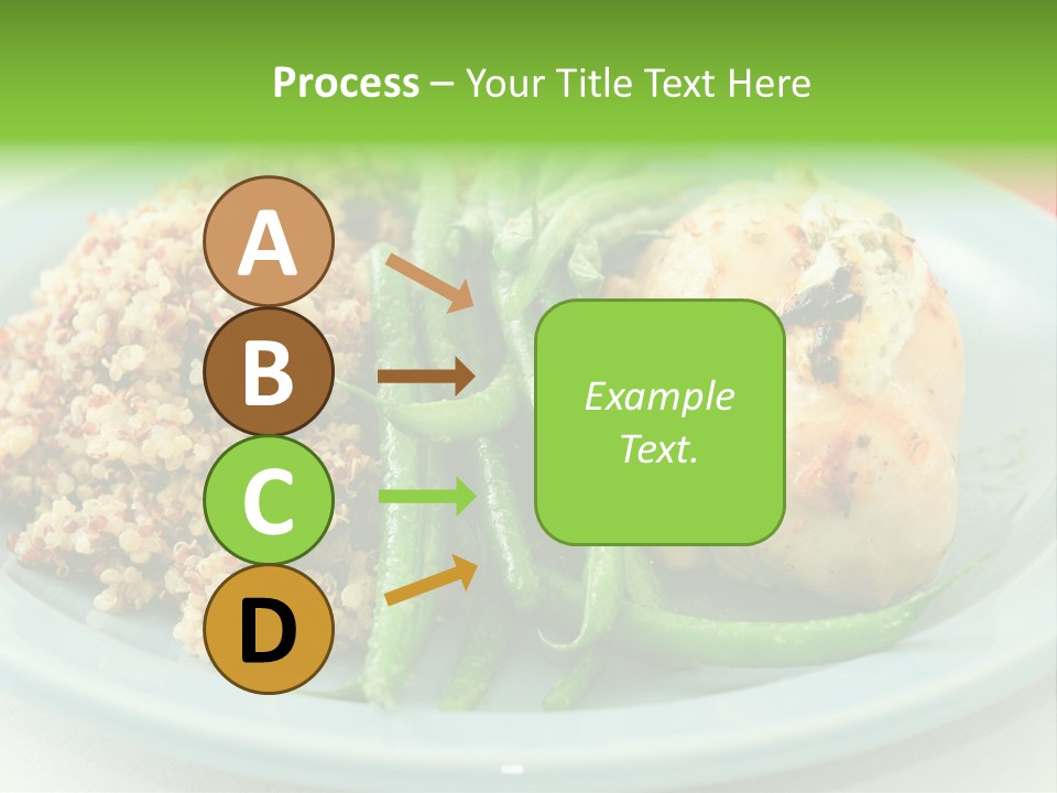 Goat Cheese Dinner Beans PowerPoint Template