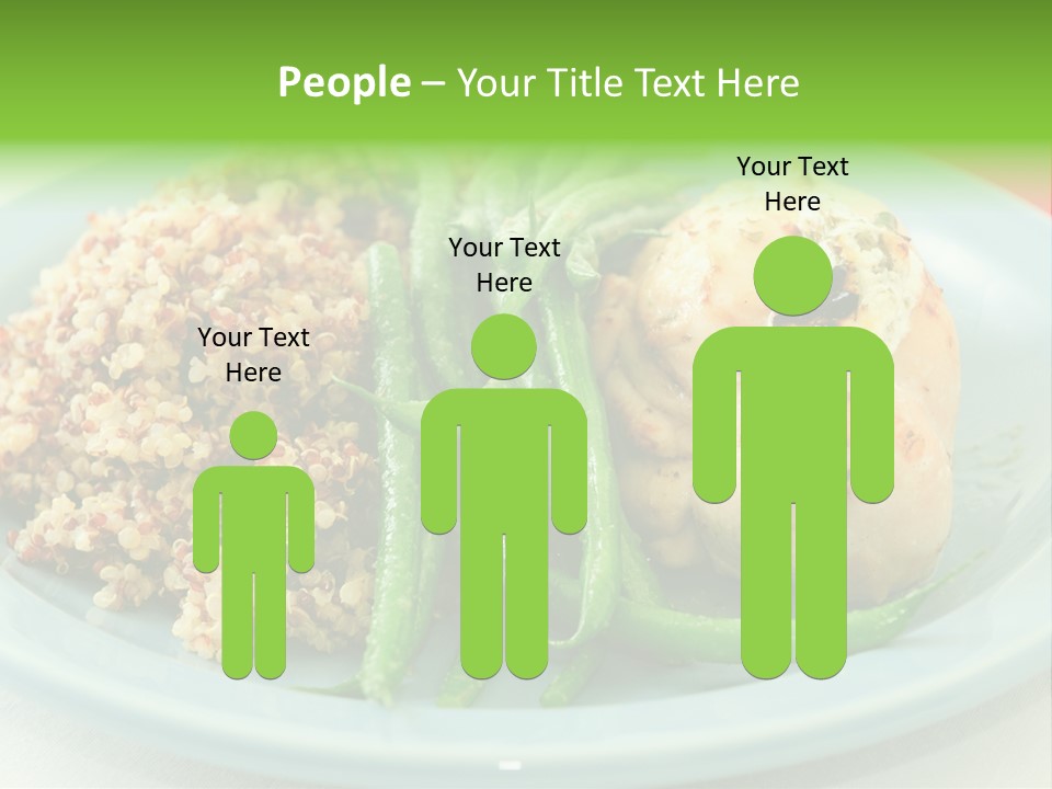 Goat Cheese Dinner Beans PowerPoint Template