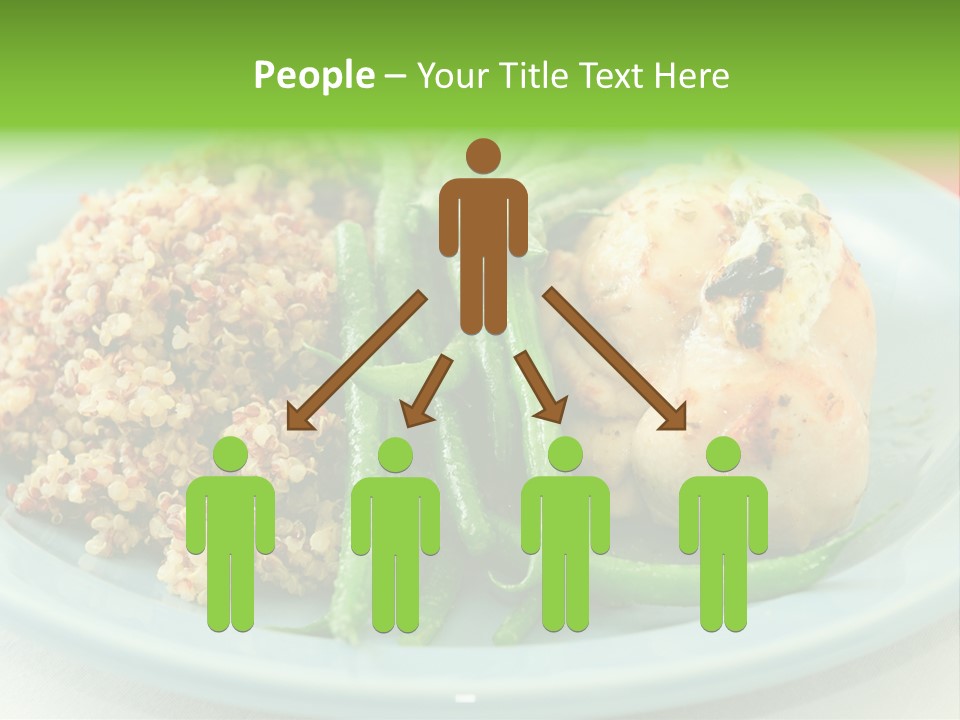 Goat Cheese Dinner Beans PowerPoint Template