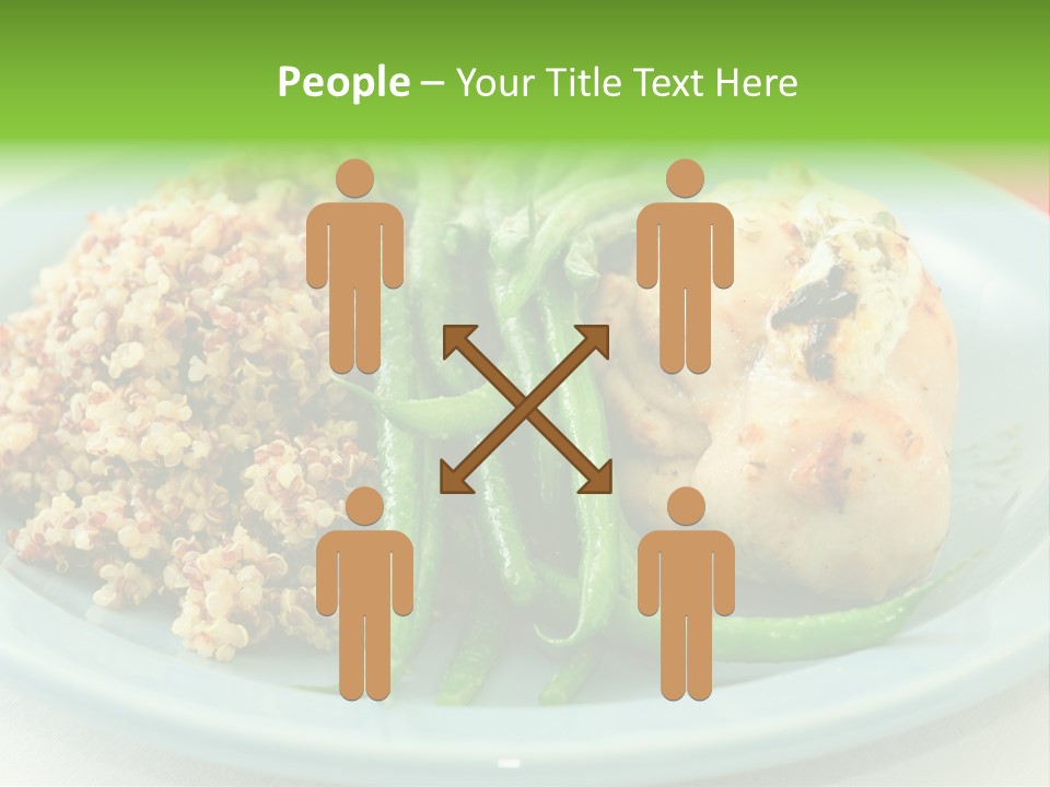 Goat Cheese Dinner Beans PowerPoint Template