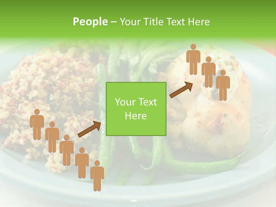 Goat Cheese Dinner Beans PowerPoint Template