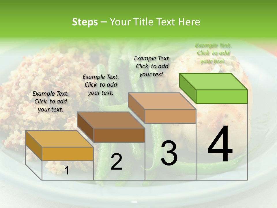 Goat Cheese Dinner Beans PowerPoint Template