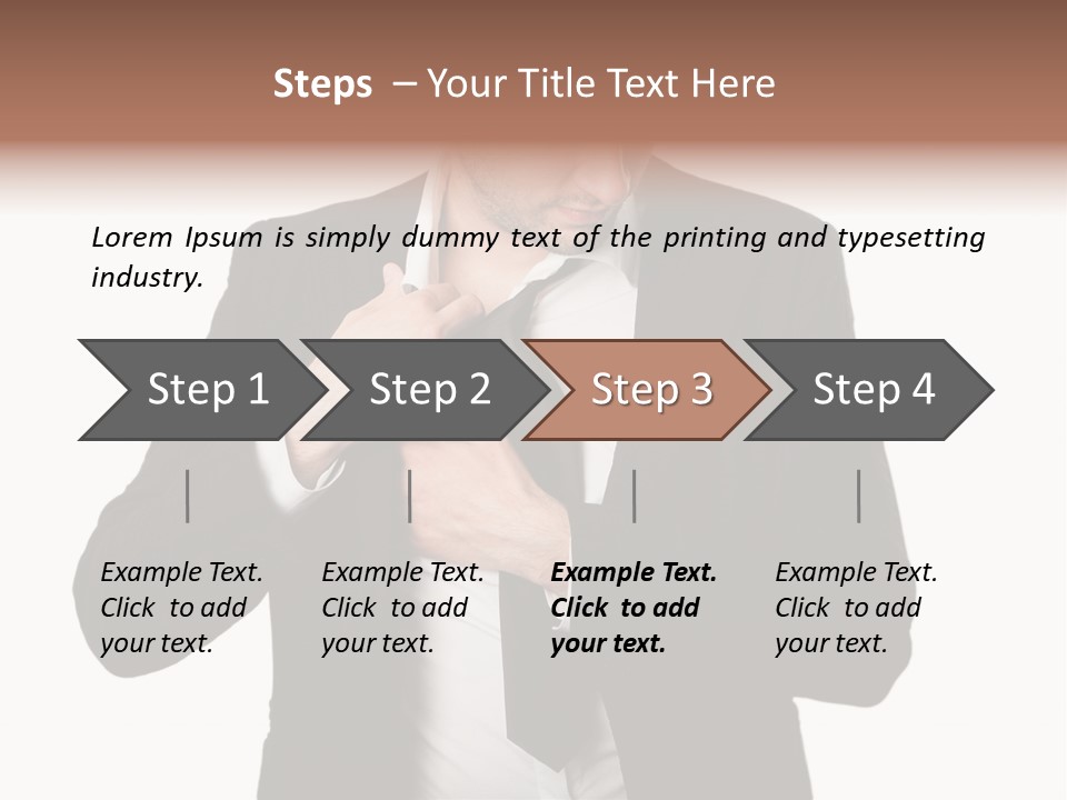 Enjoy Seascape Light PowerPoint Template