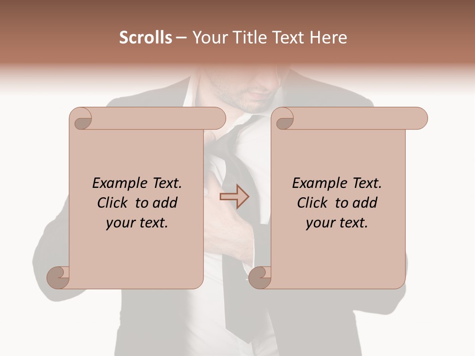 Enjoy Seascape Light PowerPoint Template