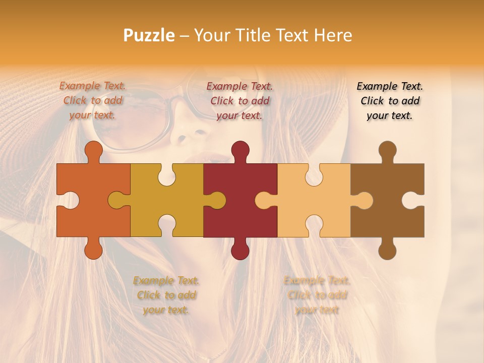 Enjoy Seascape Light PowerPoint Template