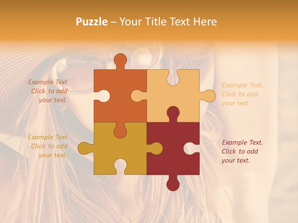 Enjoy Seascape Light PowerPoint Template