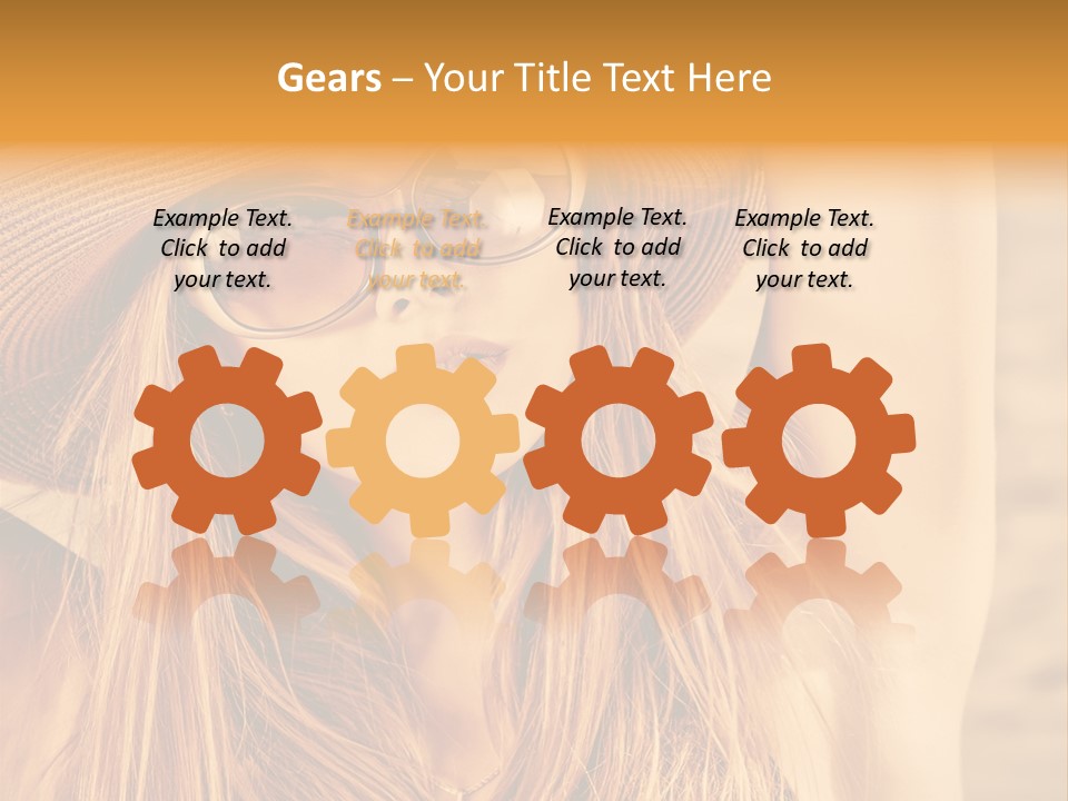 Enjoy Seascape Light PowerPoint Template