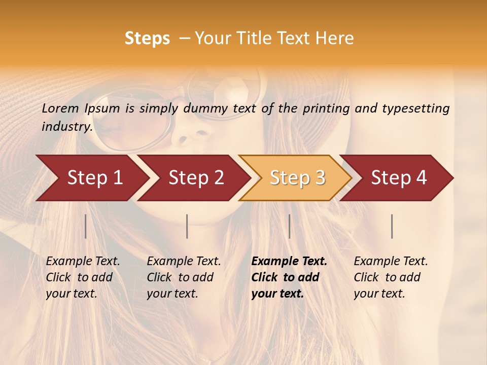 Enjoy Seascape Light PowerPoint Template