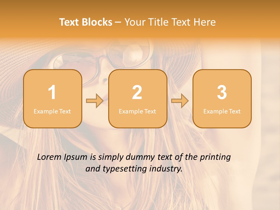 Enjoy Seascape Light PowerPoint Template