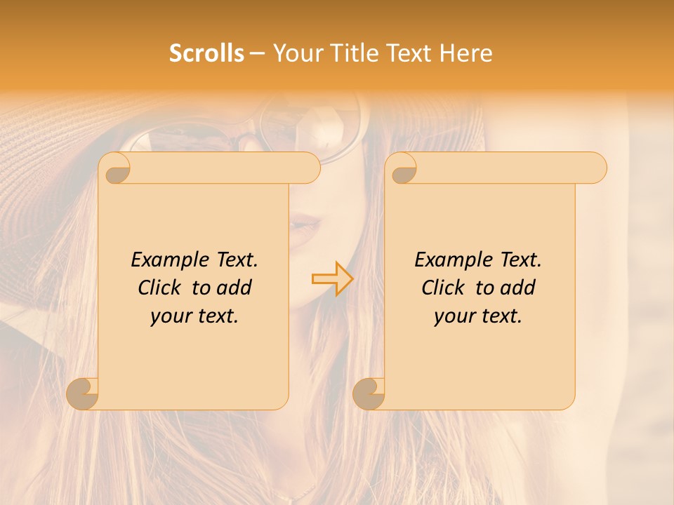 Enjoy Seascape Light PowerPoint Template