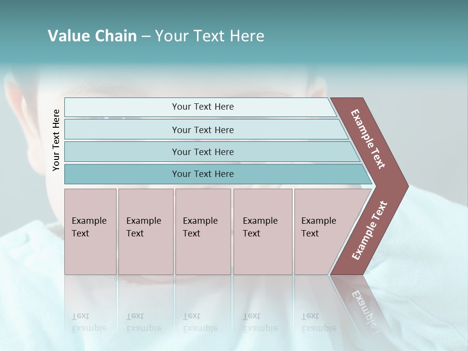 Helpless Hand Nose PowerPoint Template
