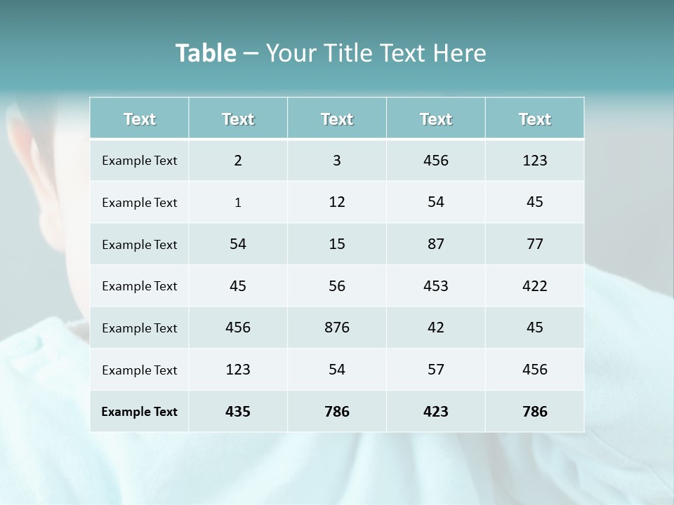 Helpless Hand Nose PowerPoint Template