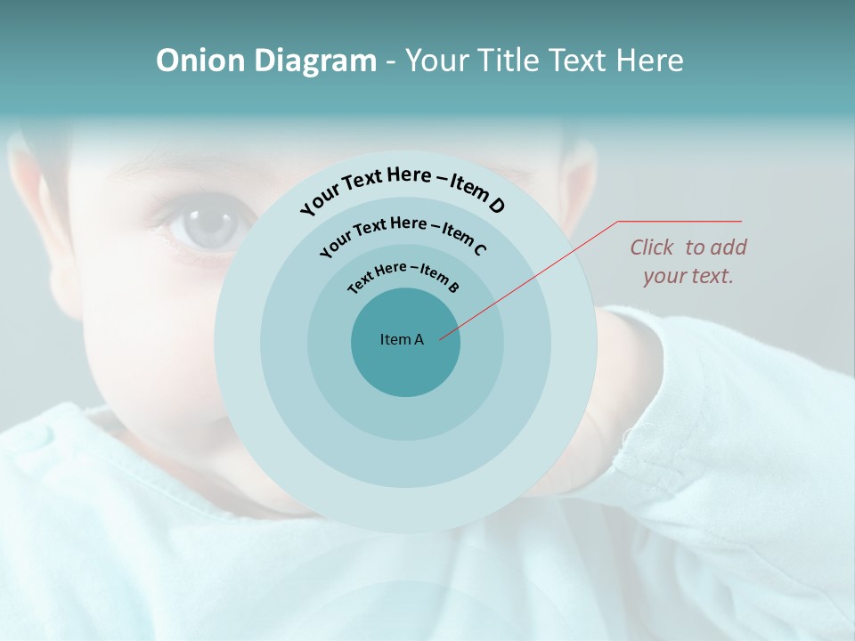 Helpless Hand Nose PowerPoint Template