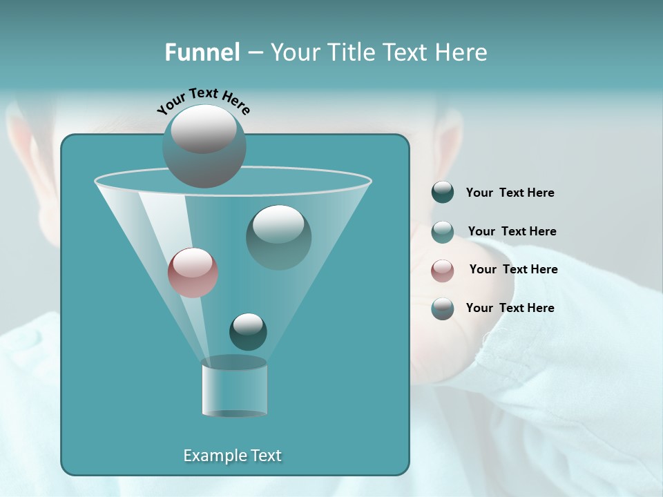 Helpless Hand Nose PowerPoint Template
