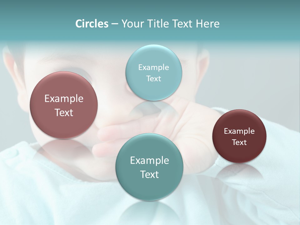 Helpless Hand Nose PowerPoint Template