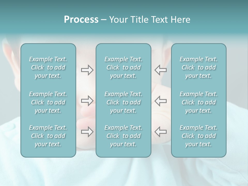 Helpless Hand Nose PowerPoint Template