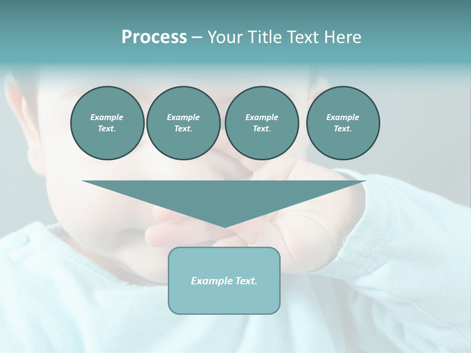 Helpless Hand Nose PowerPoint Template