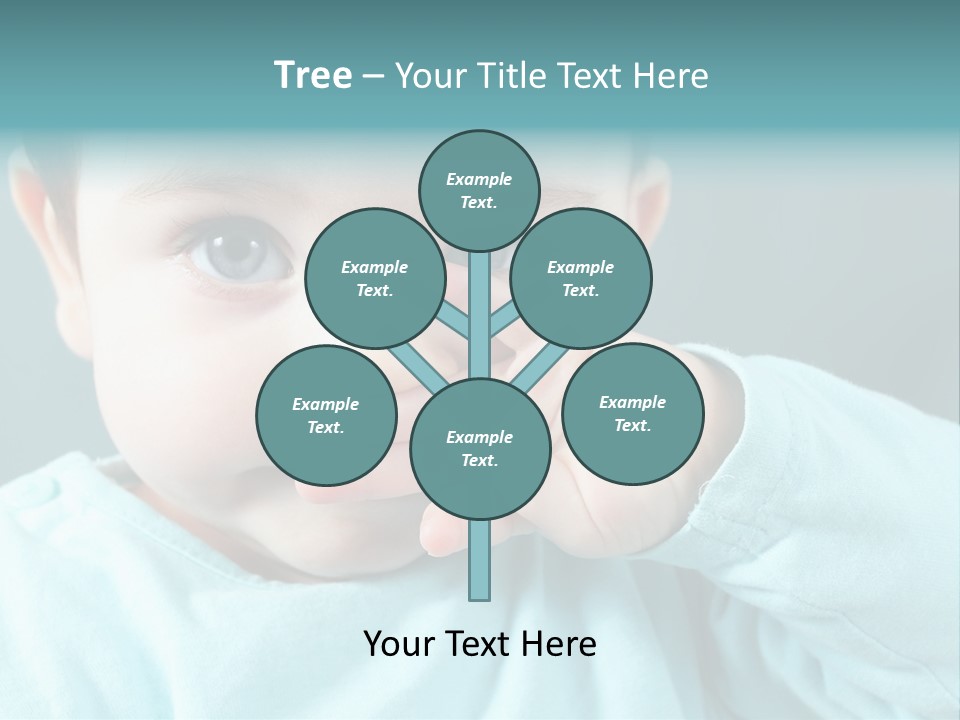 Helpless Hand Nose PowerPoint Template