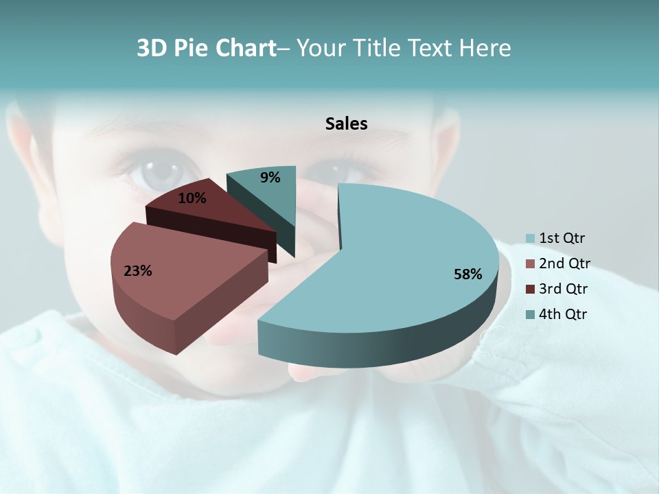 Helpless Hand Nose PowerPoint Template