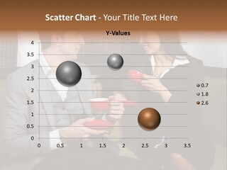 Conversation Explaining Man PowerPoint Template