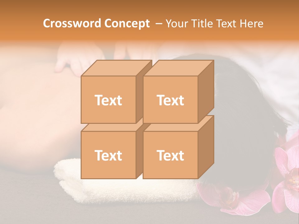 Massage Masseur Young PowerPoint Template